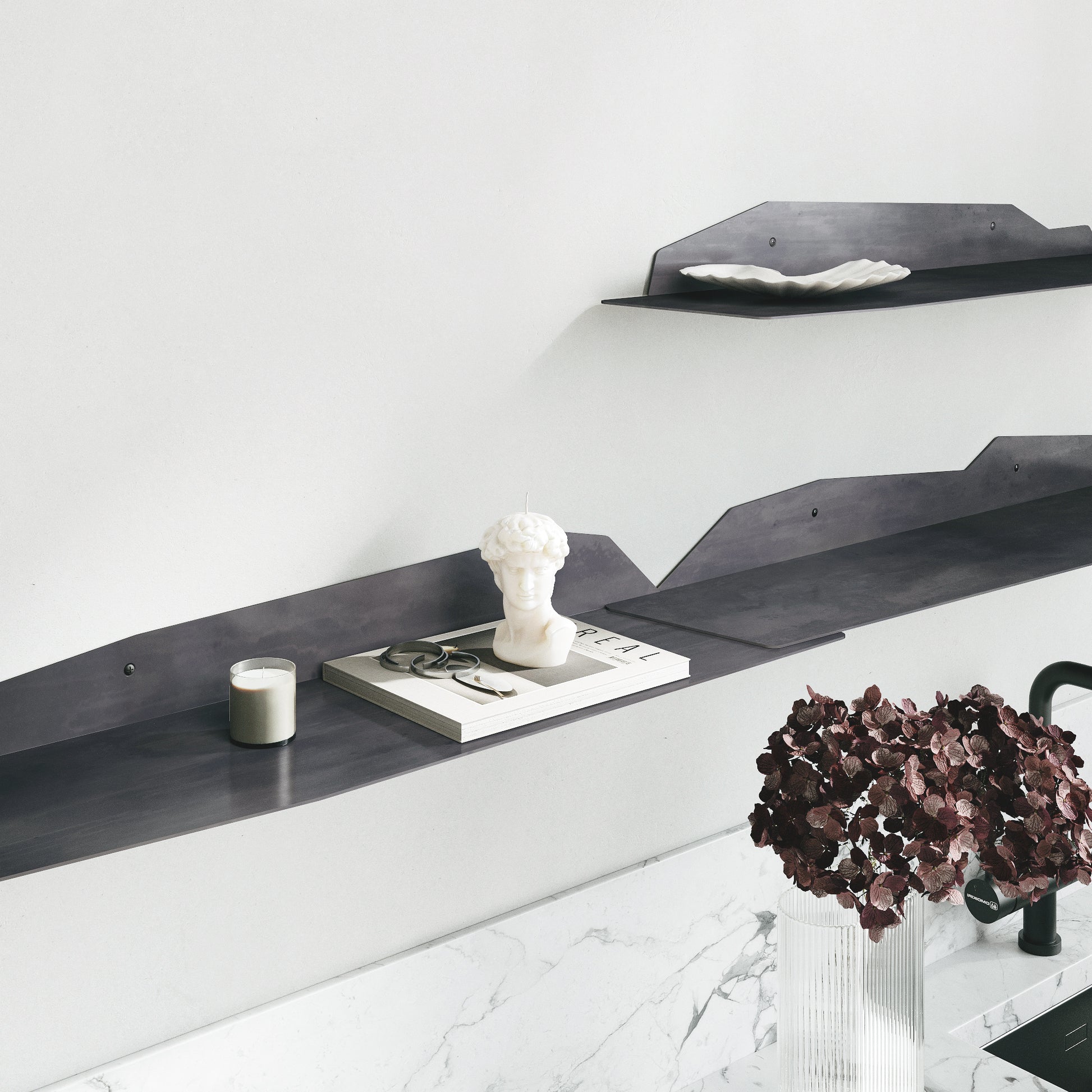 Scenic shelf C-Wall shelf-Toktong crafts
